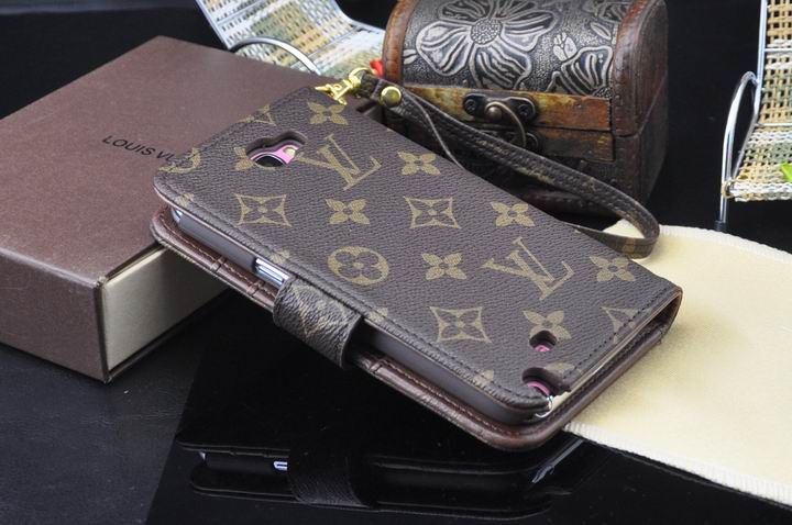 Louis Vuitton GUCCI Leather Case For Samsung Galaxy S4 I9500 S4 I9300 Note 2 N7100 Case LV ...